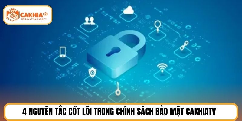 4 nguyên tắc cốt lõi trong chính sách bảo mật cakhiatv